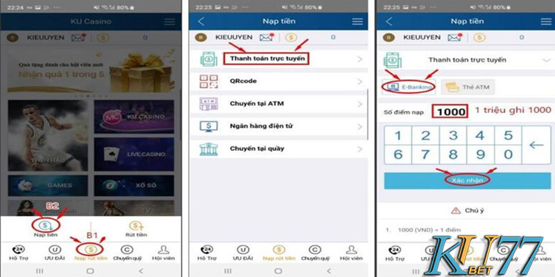 Nạp Tiền Kubet77 - Hướng Dẫn Chi Tiết Và Tiện Lợi